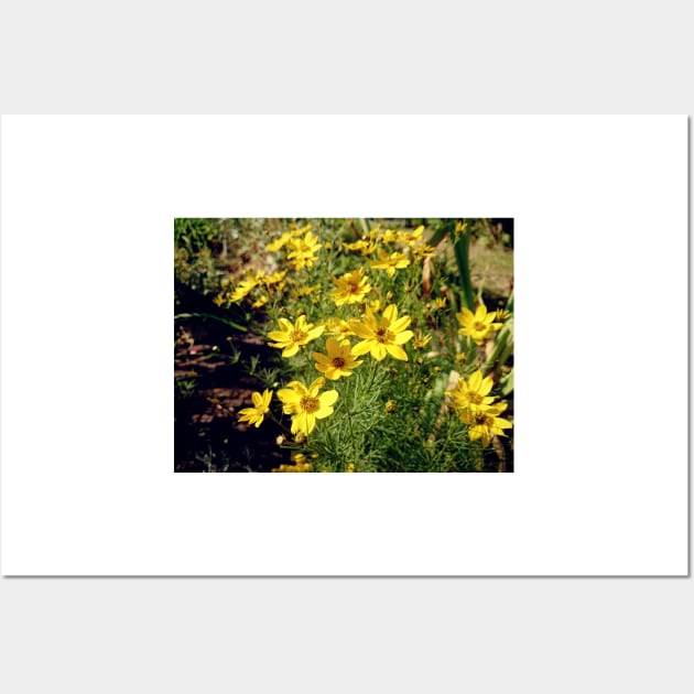 Flowers in yellow Wall Art by Gourmetkater